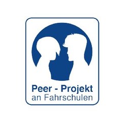 Logo des Projektes Peer-Projekt an Fahrschulen in Westfalen-Lippe