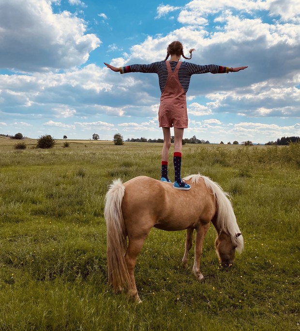 girl on a horse